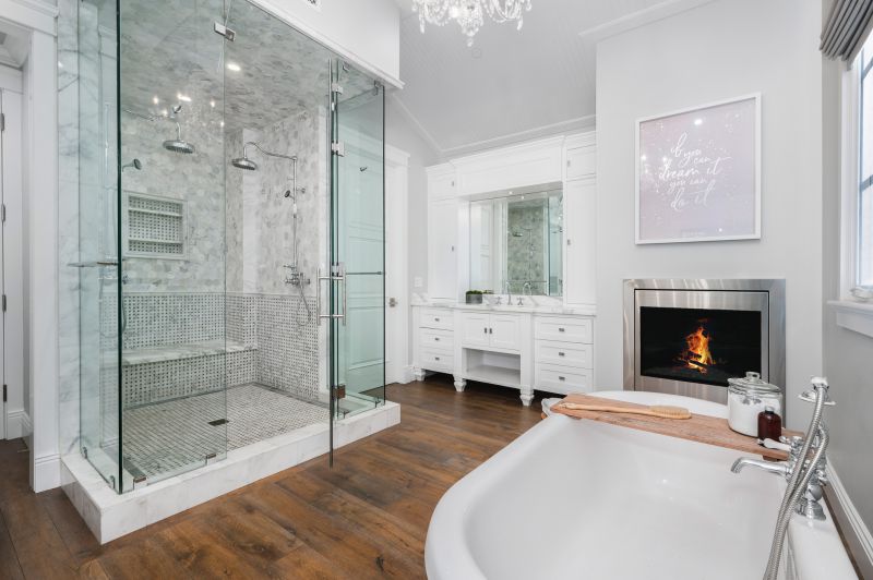 Spacious Master Bathroom