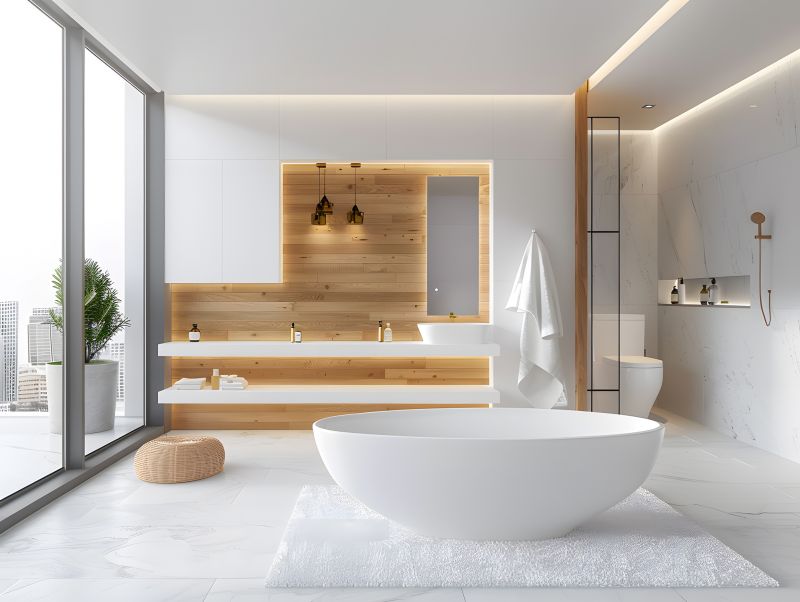 Stylish Bathtub Installations